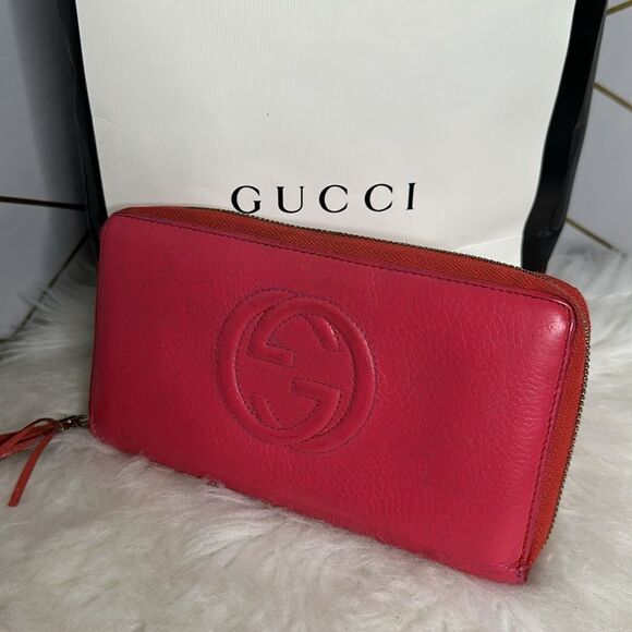 💯Authentic Gucci Soho Long Zipped Wallet 🍀 - Picture 11 of 16